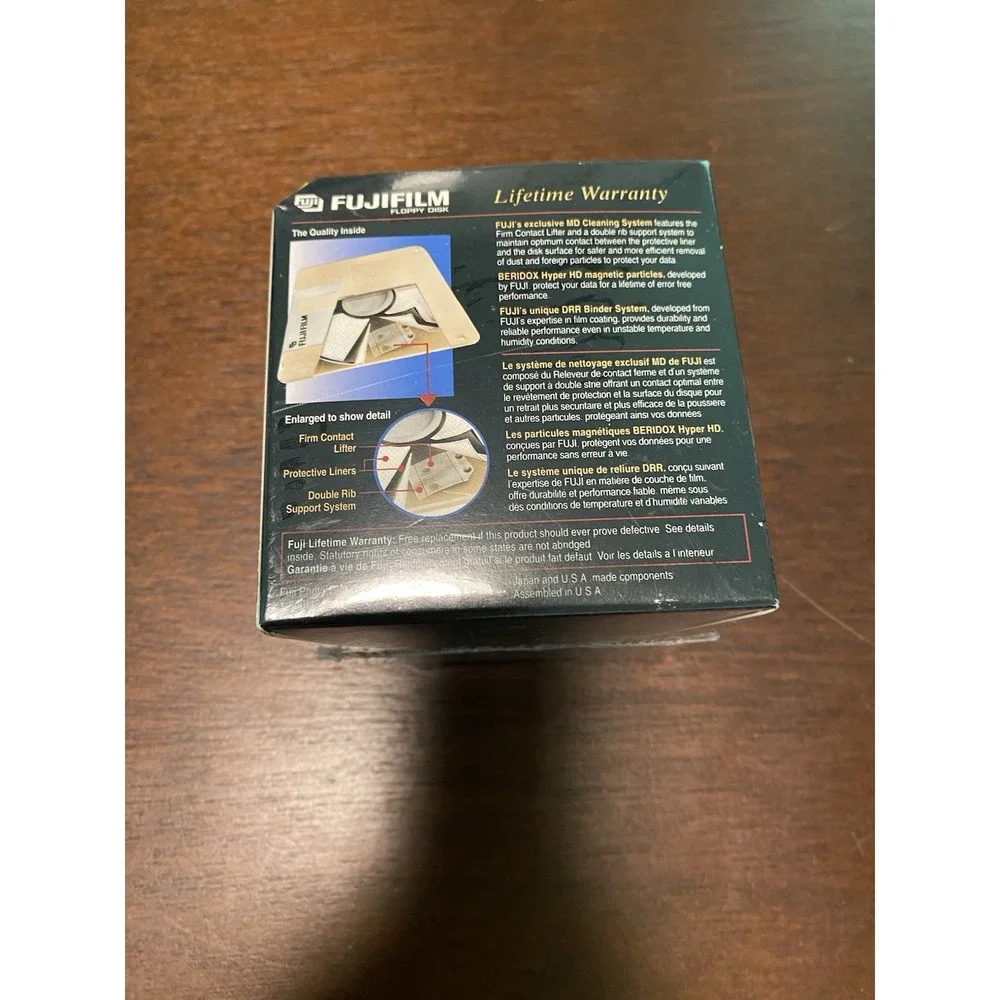 Fujifilm Box of 25 IBM Formatted 1.44MB‎ Colored Floppy Disks Brand New Sealed